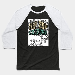 Hip hop culture | Illustration Baseball T-Shirt